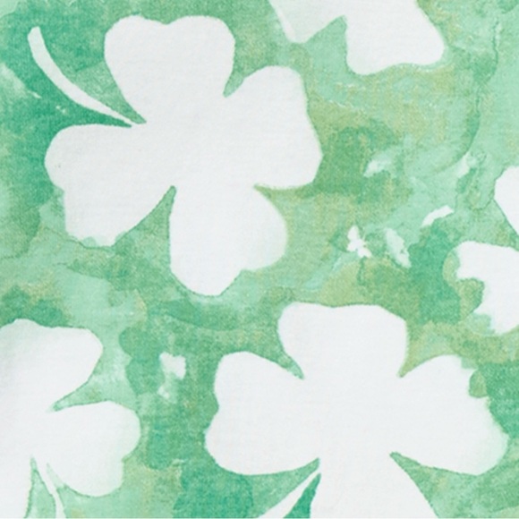 Burt’s Bees Baby ☘️ Artsy Clover Organic Cotton Pajamas - Picture 5 of 5